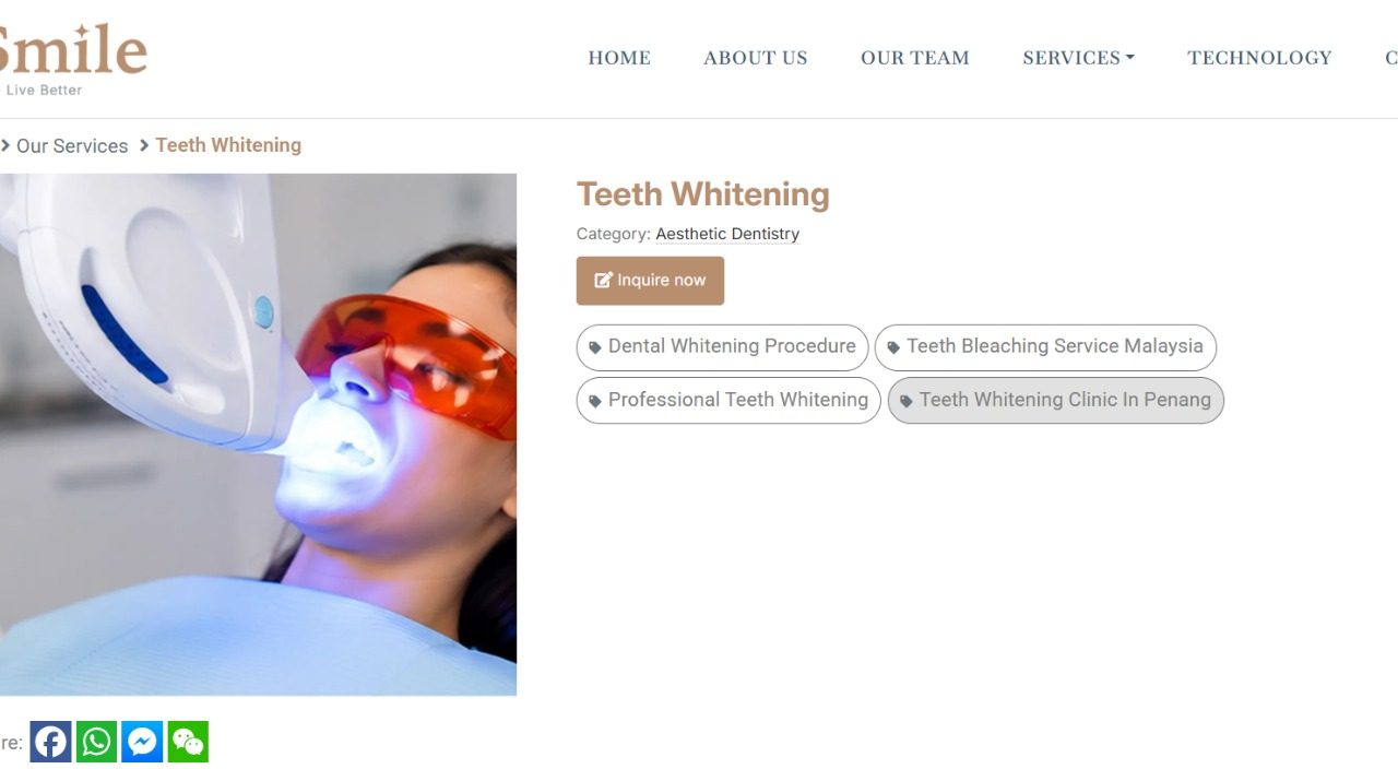 BestSmile Dental Clinic: Dentist-Supervised Teeth Whitening in Bayan Lepas, Penang